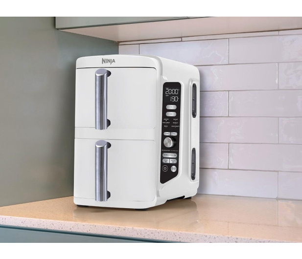 Ninja Frytkownica beztłuszczowa DoubleStack XL biały SL400EUWH - 1286361 - zdjęcie 11